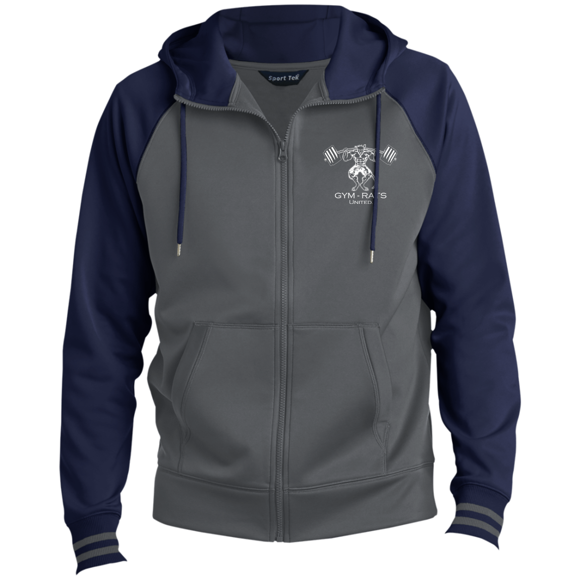 GYMRATSUNITED Performance Zip Up