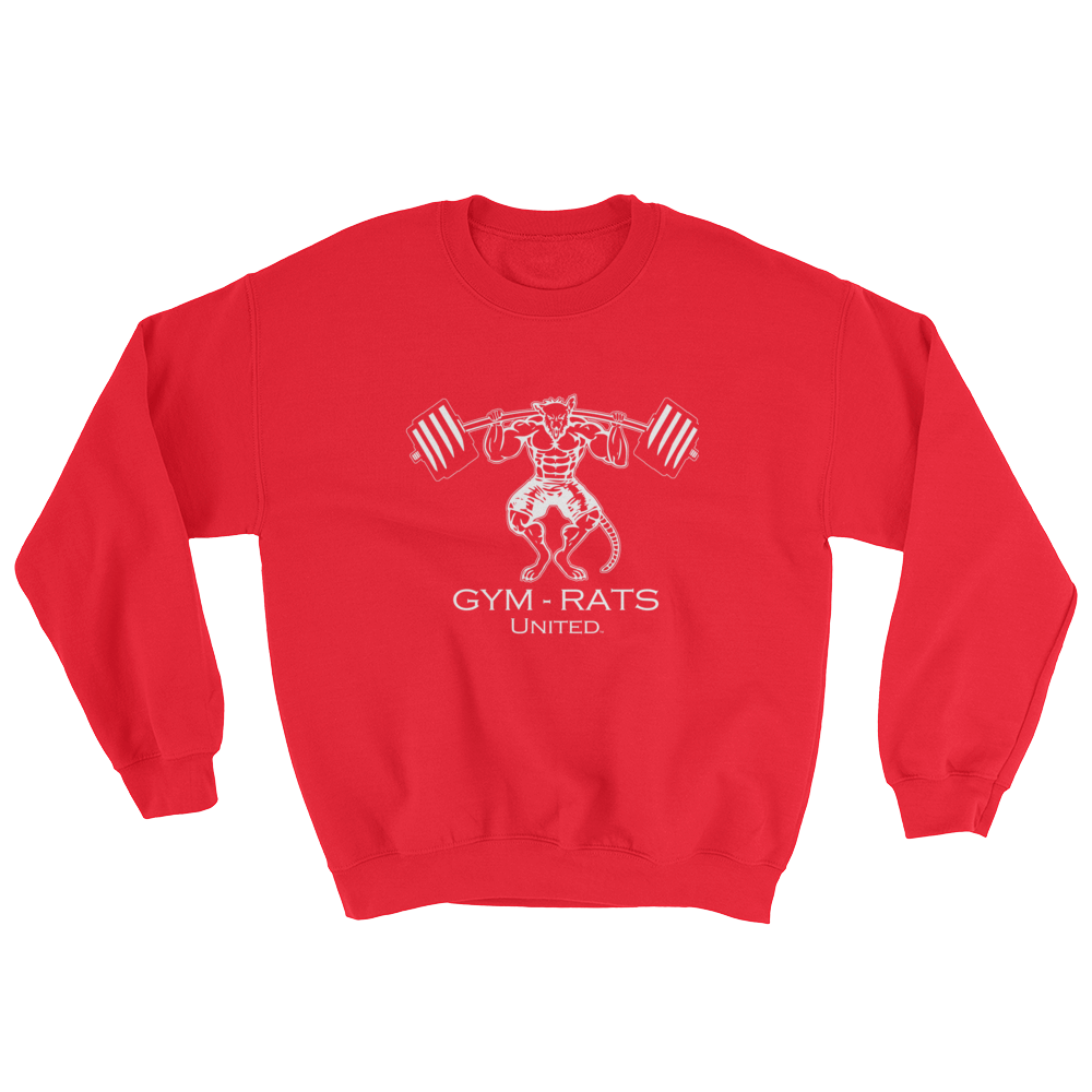 GYM RAT LOGO CREWNECK