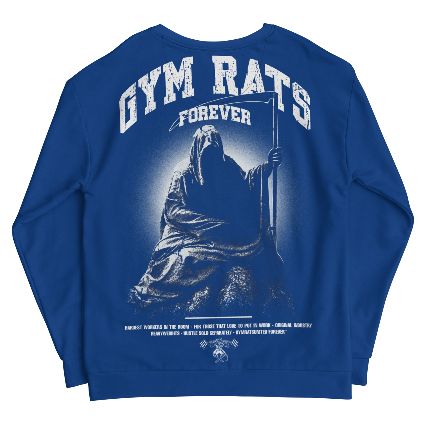 TILL I DIE CREWNECK - ROYAL BLUE