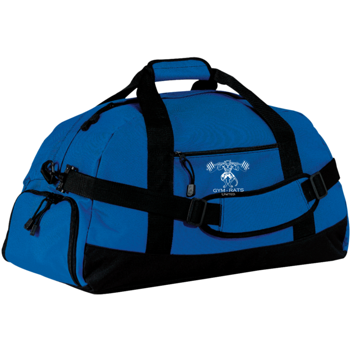 GYM RATS UNITED LOGO DUFFLE BAG